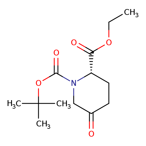 1,2-Piperidinedicarboxylic acid, 5-oxo-, 1-(1,1-dimethylethyl) 2-ethyl ester, (2S)-