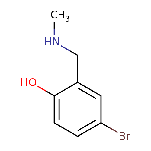 Phenol, 4-bromo-2-[(methylamino)methyl]-
