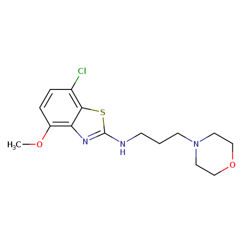 7-Chloro-4-methoxy-N-(3-morpholinopropyl)benzo[d]thiazol-2-amine