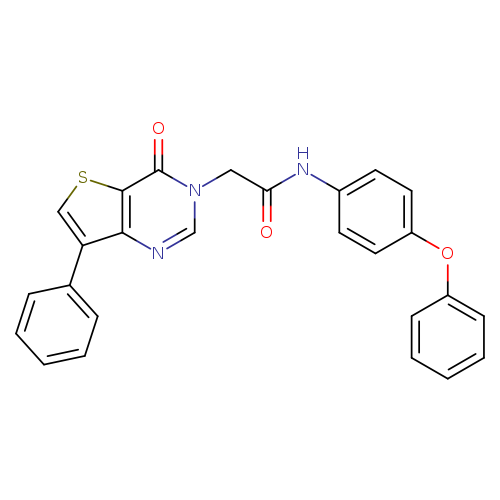 2-{4-oxo-7-phenyl-3H,4H-thieno[3,2-d]pyrimidin-3-yl}-N-(4-phenoxyphenyl)acetamide