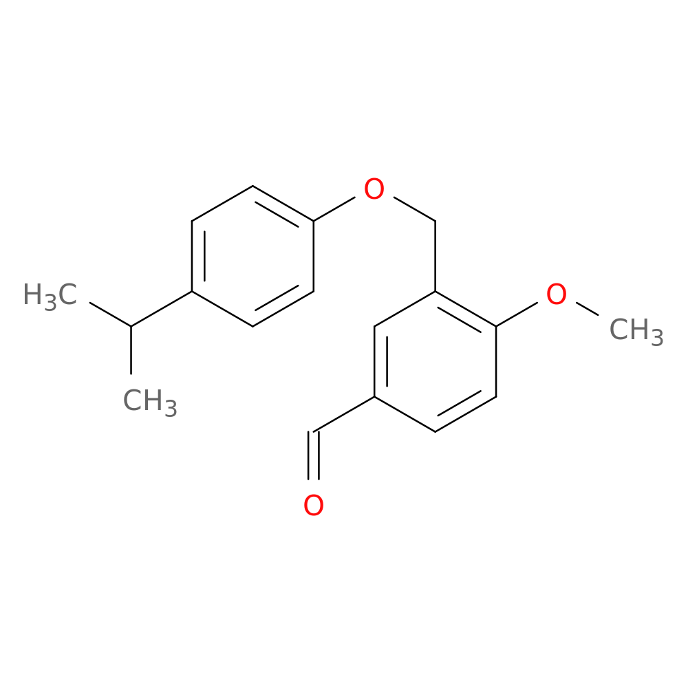 3-[(4-Isopropylphenoxy)methyl]-4-methoxybenzaldehyde
