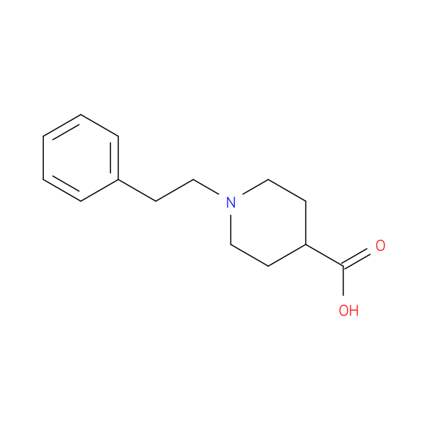 1-(2-phenylethyl)piperidine-4-carboxylic acid