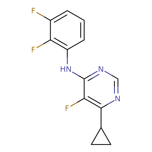 6-cyclopropyl-N-(2,3-difluorophenyl)-5-fluoropyrimidin-4-amine