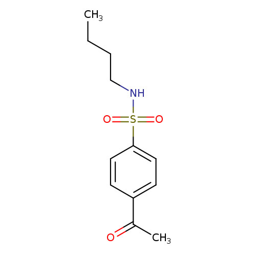 4-acetyl-N-butylbenzene-1-sulfonamide