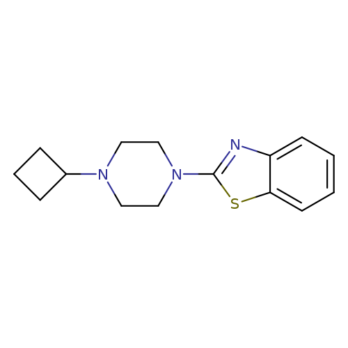 2-(4-cyclobutylpiperazin-1-yl)-1,3-benzothiazole