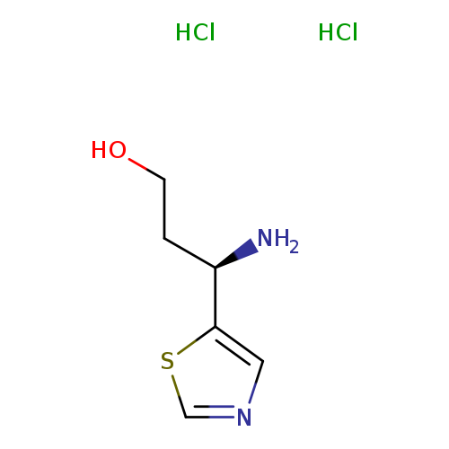 (3R)-3-amino-3-(1,3-thiazol-5-yl)propan-1-oldihydrochloride