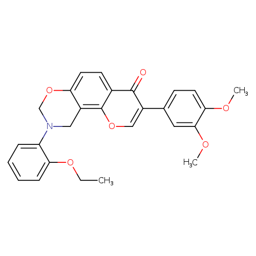 3-(3,4-dimethoxyphenyl)-9-(2-ethoxyphenyl)-4H,8H,9H,10H-chromeno[8,7-e][1,3]oxazin-4-one