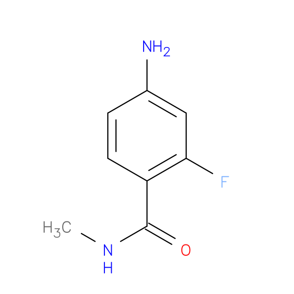 Benzamide, 4-amino-2-fluoro-N-methyl-