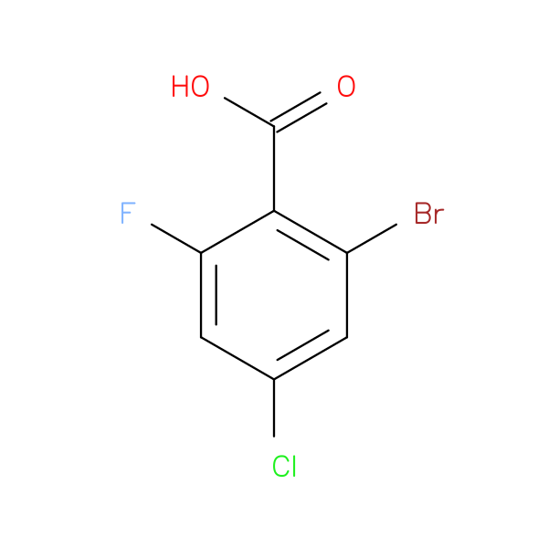 2-Bromo-4-chloro-6-fluorobenzoic acid