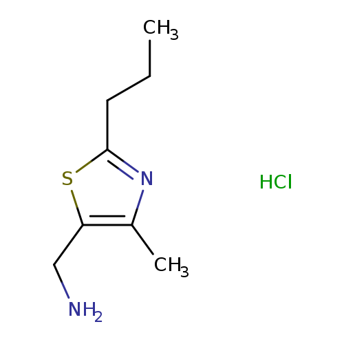 (4-Methyl-2-propylthiazol-5-yl)methanamine hydrochloride
