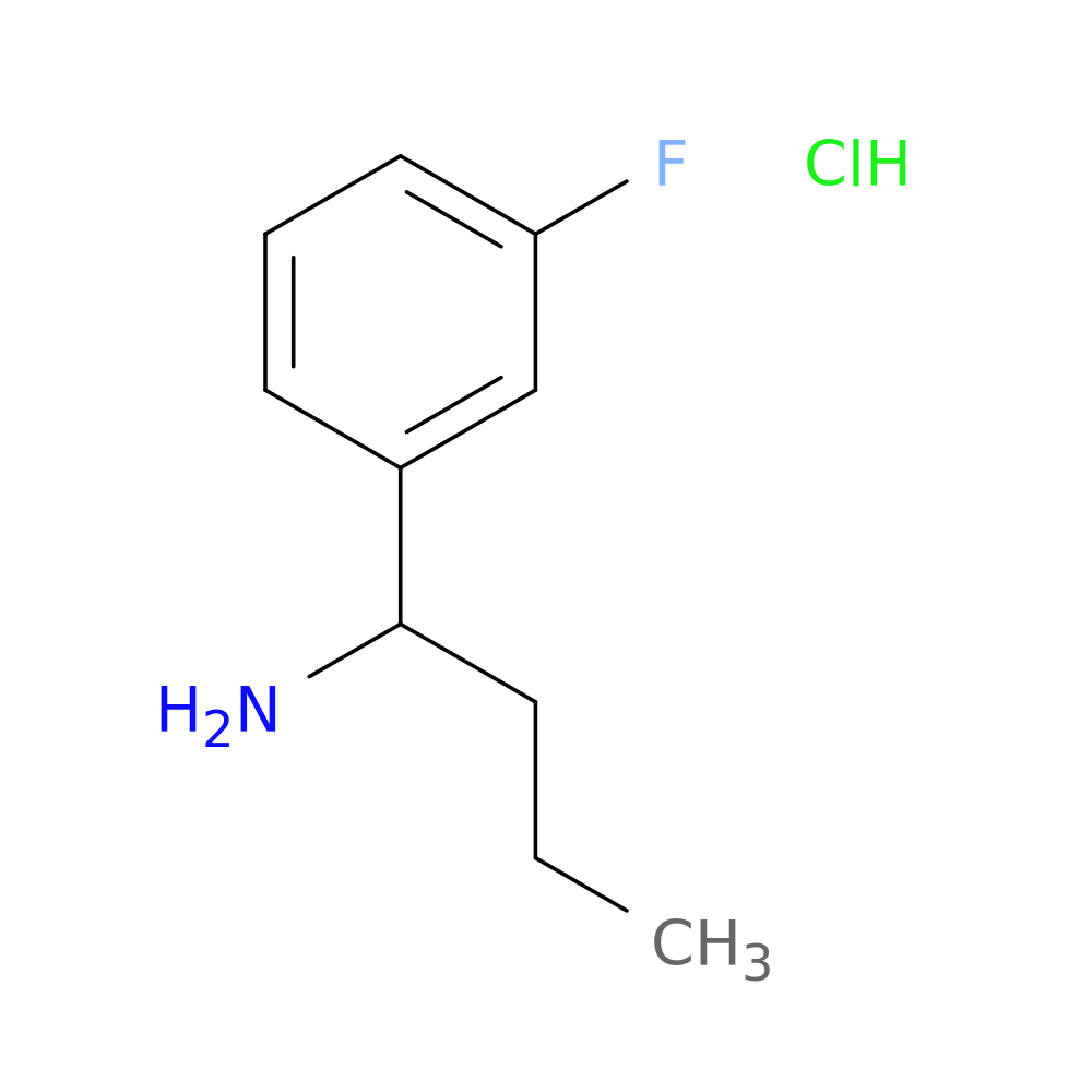 1-(3-Fluorophenyl)butan-1-amine hydrochloride
