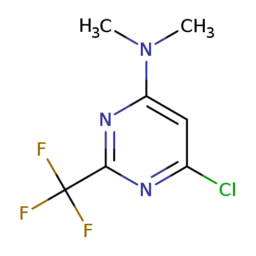 (6-Chloro-2-trifluoromethylpyrimidin-4-yl)dimethyl-amine