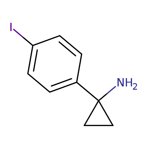 Cyclopropanamine, 1-(4-iodophenyl)-