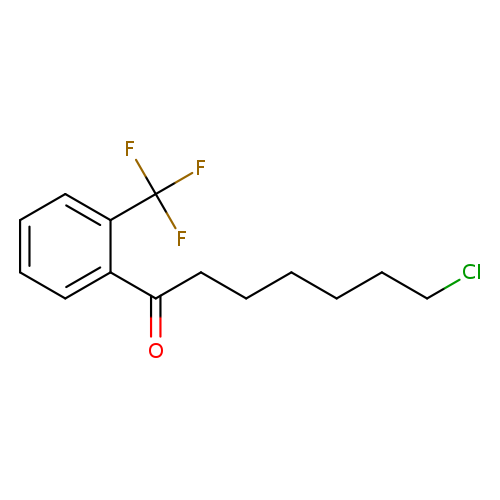 7-Chloro-1-oxo-1-(2-trifluoromethylphenyl)heptane