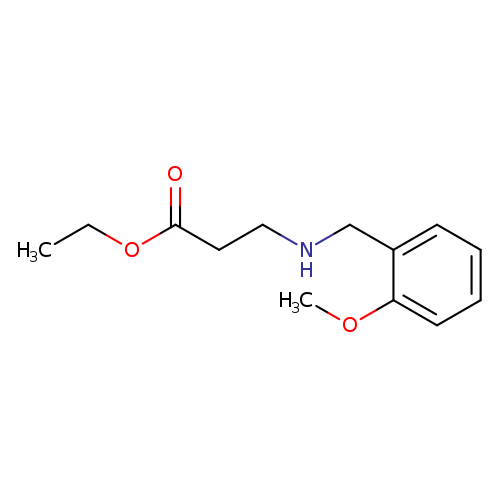 ethyl 3-{[(2-methoxyphenyl)methyl]amino}propanoate