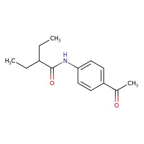 N-(4-Acetylphenyl)-2-ethylbutanamide