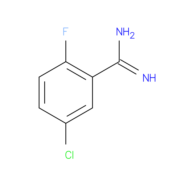 5-Chloro-2-fluorobenzimidamide