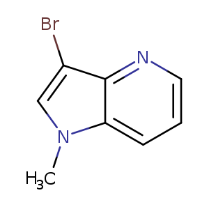 1H-Pyrrolo[3,2-b]pyridine,3-bromo-1-methyl-