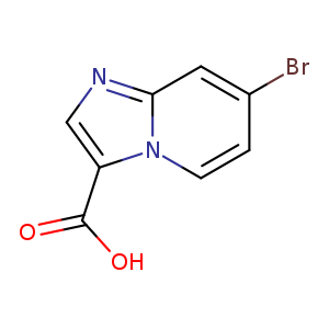 Imidazo[1,2-a]pyridine-3-carboxylic acid, 7-bromo-