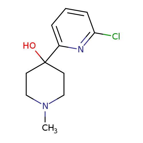 4-(6-Chloropyridin-2-yl)-1-methylpiperidin-4-ol