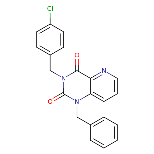 1-benzyl-3-[(4-chlorophenyl)methyl]-1H,2H,3H,4H-pyrido[3,2-d]pyrimidine-2,4-dione