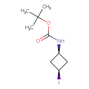 Carbamic acid, N-(cis-3-iodocyclobutyl)-, 1,1-dimethylethyl ester
