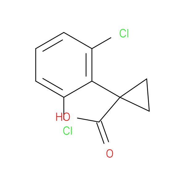 1-(2,6-Dichlorophenyl)cyclopropane-1-carboxylic acid