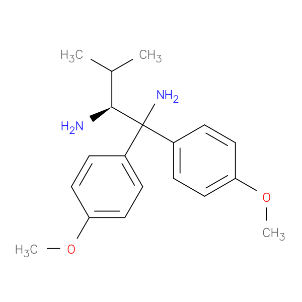 (S)-1,1-Bis(4-methoxyphenyl)-3-methylbutane-1,2-diamine