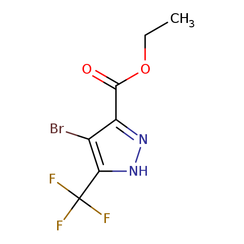 Ethyl 4-bromo-5-(trifluoromethyl)-1h-pyrazole-3-carboxylate