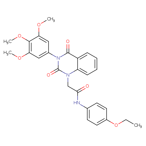 2-[2,4-dioxo-3-(3,4,5-trimethoxyphenyl)-1,2,3,4-tetrahydroquinazolin-1-yl]-N-(4-ethoxyphenyl)acetamide