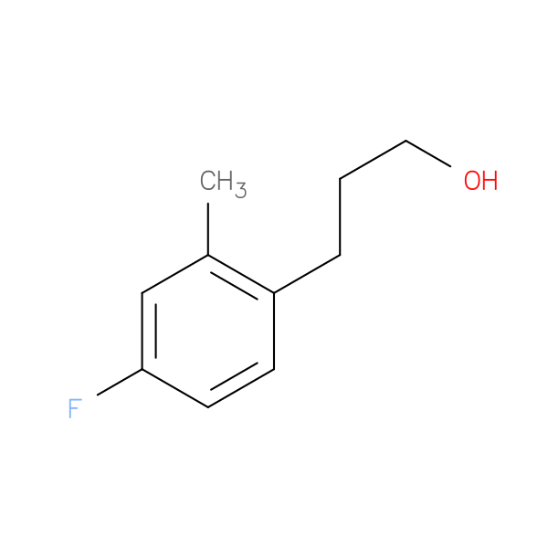 Benzenepropanol, 4-fluoro-2-methyl-