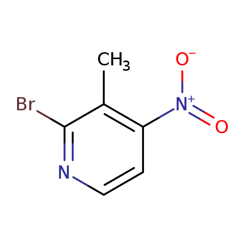 2-Bromo-3-methyl-4-nitropyridine