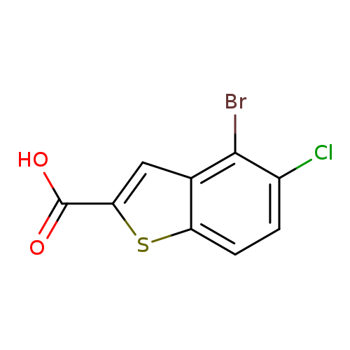 4-Bromo-5-chloro-1-benzothiophene-2-carboxylic acid
