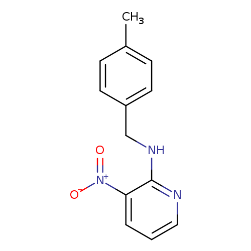 N-[(4-methylphenyl)methyl]-3-nitropyridin-2-amine