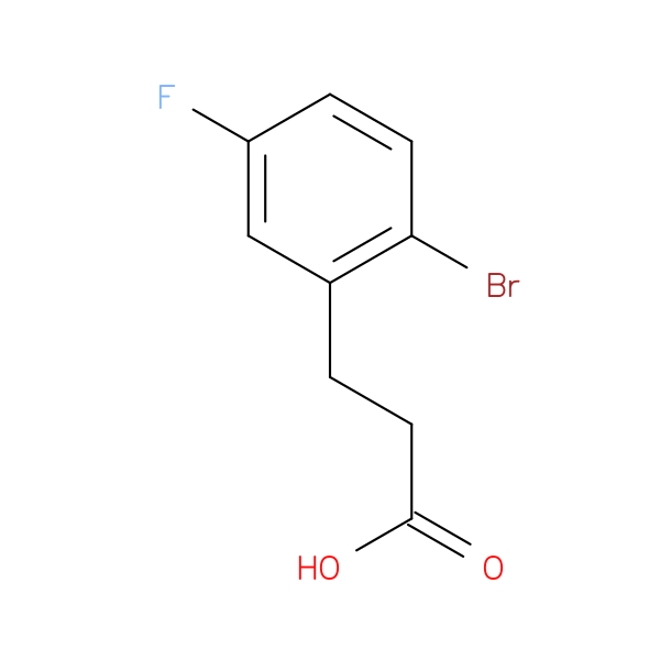 2-Bromo-5-fluorobenzenepropanoic acid