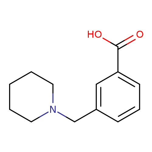 Benzoic acid, 3-(1-piperidinylmethyl)-