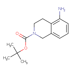 2(1H)-Isoquinolinecarboxylic acid, 5-amino-3,4-dihydro-, 1,1-dimethylethyl ester