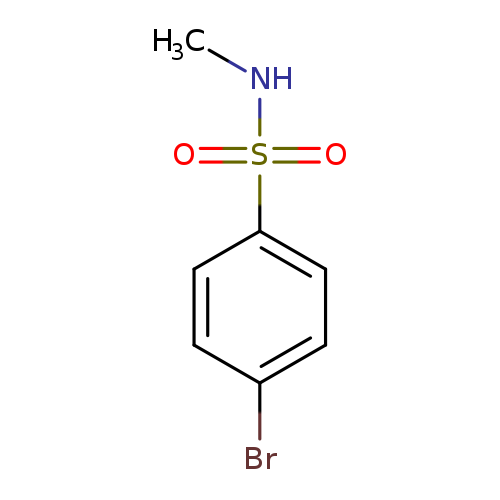 Benzenesulfonamide, 4-​bromo-​N-​methyl-