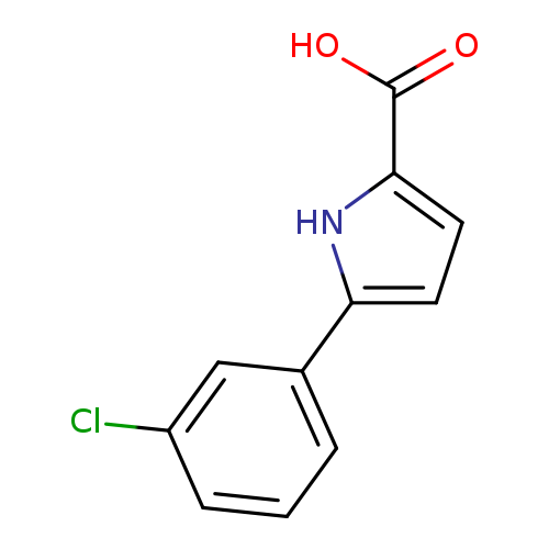 5-(3-Chlorophenyl)-1H-pyrrole-2-carboxylic acid