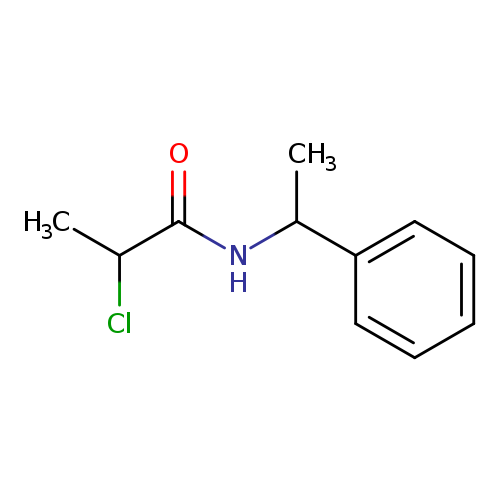 2-CHLORO-N-(1-PHENYLETHYL)PROPANAMIDE
