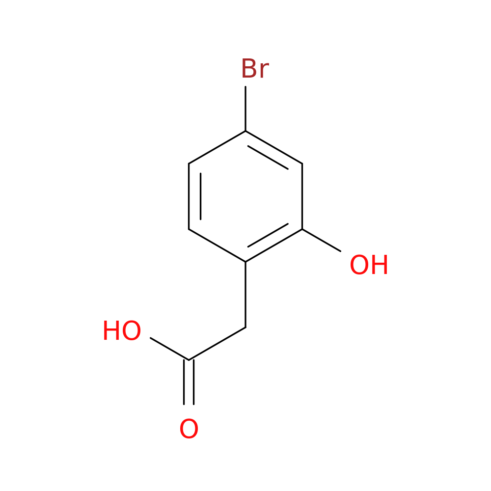 2-(4-Bromo-2-hydroxyphenyl)acetic acid
