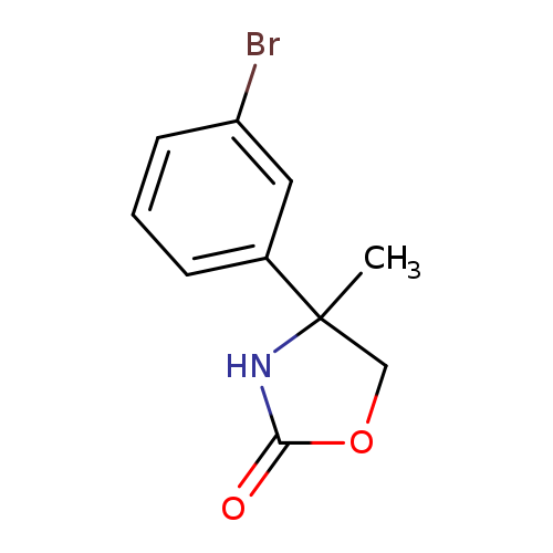 4-(3-bromophenyl)-4-methyl-1,3-oxazolidin-2-one