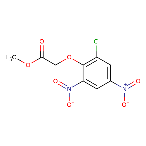Methyl (2-chloro-4,6-dinitrophenoxy)acetate