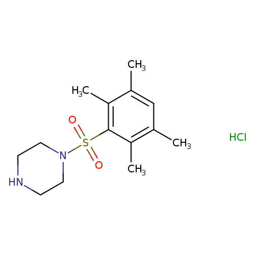 1-[(2,3,5,6-TETRAMETHYLPHENYL)SULFONYL]PIPERAZINE HYDROCHLORIDE
