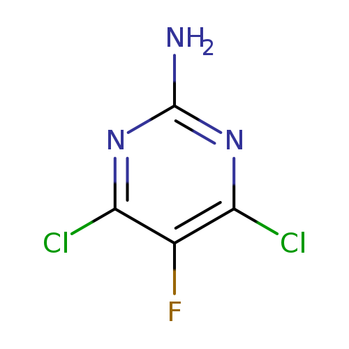 2-​Pyrimidinamine, 4,​6-​dichloro-​5-​fluoro-