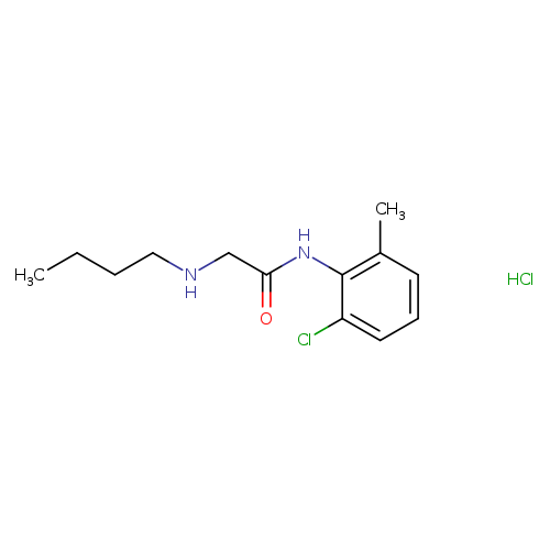 2-(butylamino)-N-(2-chloro-6-methylphenyl)acetamide monohydrochloride