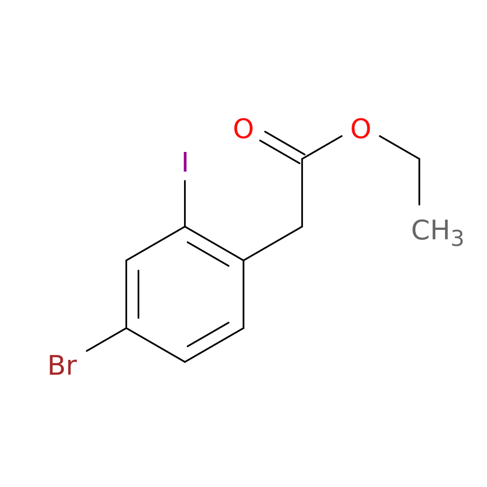 Ethyl 2-(4-Bromo-2-iodophenyl)acetate