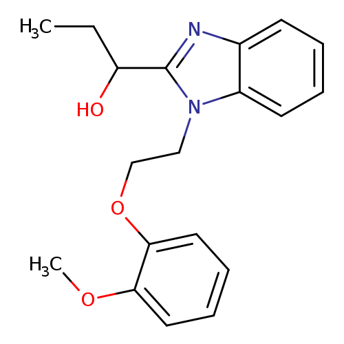 1-{1-[2-(2-methoxyphenoxy)ethyl]-1H-1,3-benzodiazol-2-yl}propan-1-ol