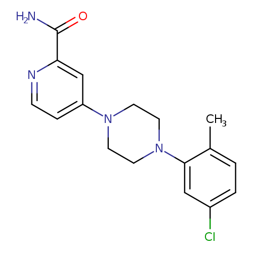4-[4-(5-chloro-2-methylphenyl)piperazin-1-yl]pyridine-2-carboxamide