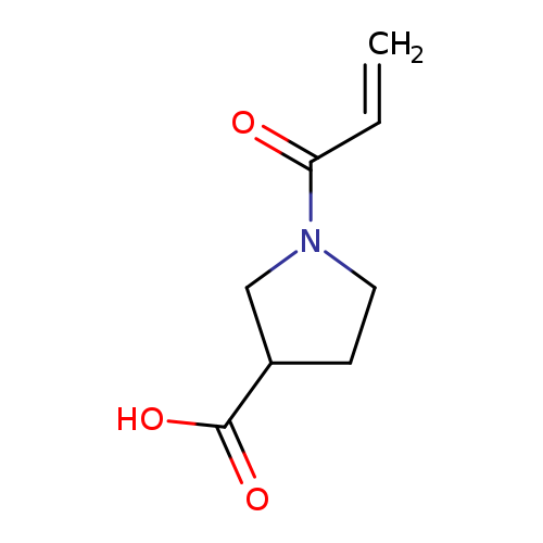 1-(prop-2-enoyl)pyrrolidine-3-carboxylicacid